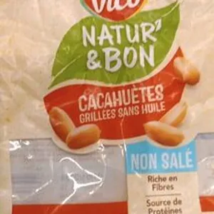 Natur'&Bon cacahuètes grillées sans huile