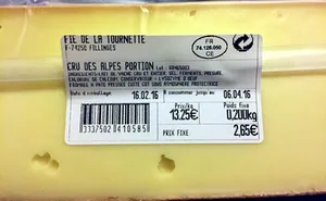 Cru des Alpes portion