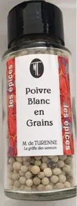 Poivre blanc en grains