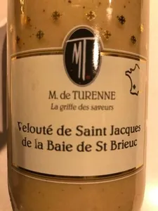 Velouté de saint jacques de saint Brieuc