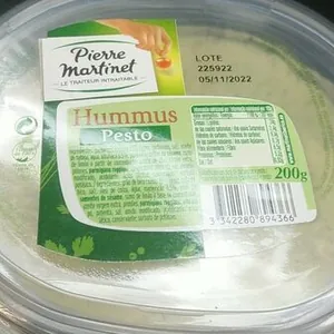 Hummus pesto