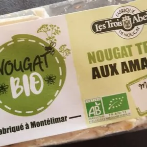 Nougat tendre aux amandes
