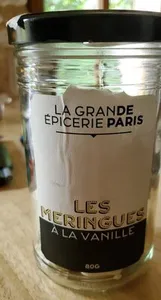 Meringues à la vanille