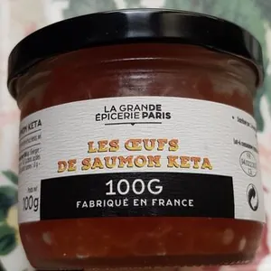 Les oeufs de saumon keta