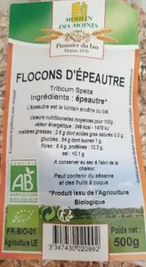 Flocons d'épeautre