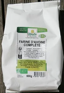 Farine d'avoine complète