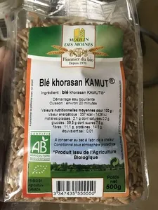 Blé khorasan KAMUT