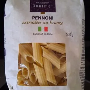 Pennoni,  extrudées au bronze