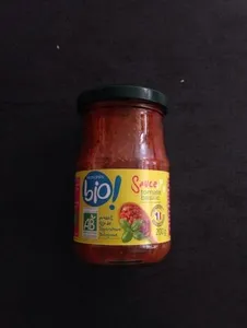 Sauce tomate basilic bio