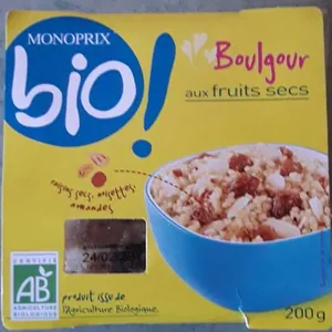 Boulgour aux fruits secs