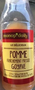 Pomme Goyave fraîchement pressée