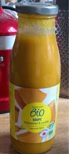 Soupe potimarron et carotte bio