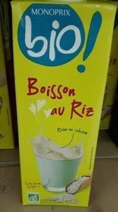 Boisson au riz Calcium