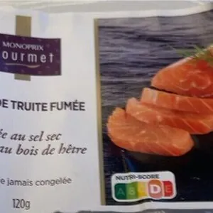 Coeur de truite fumée