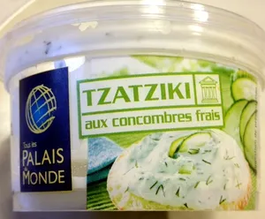 Tzatziki aux concombres frais