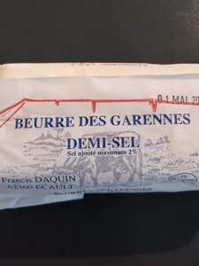 Beurre des garennes