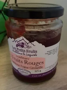 Confiture aux 3 fruits rouges