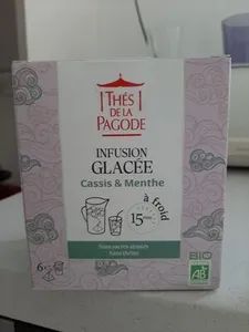 Infusin glacée - Cassis menthe