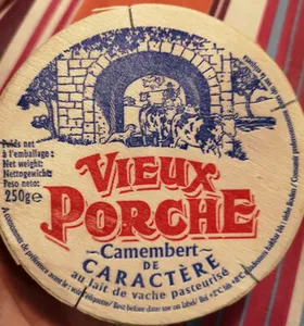 Camembert caractère Vieux Porche
