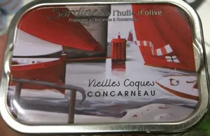 Sardines à l'huile d'olive Vieilles Coques Concarneau