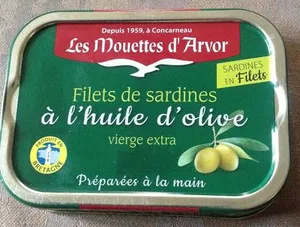 Filets de sardines huile d'olive