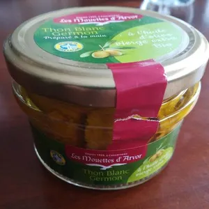 Thon blanc germon à l'huile d'olive vierge extra bio