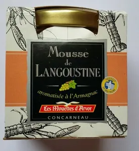 Mousse de Langoustine aromatisée à l'Armagnac