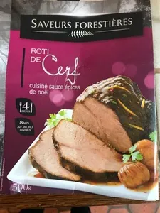 Saveurs Forestières Roti de cerf