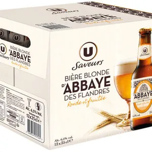 Bière blonde d'Abbaye Höellingem 6,5°, 12x25cl