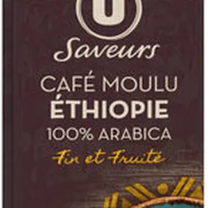 Café moulu arabica d'Ethiopie - 250g