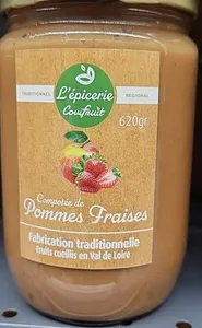 Compotee de pommes fraises