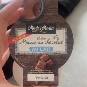 Marie Morin Mousse au chocolat