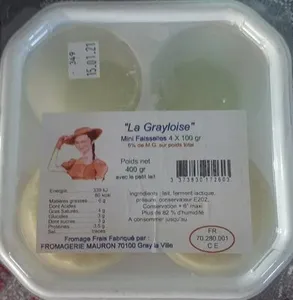 Mini faisselles La Grayloise