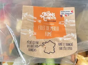 Merlu fume tranche