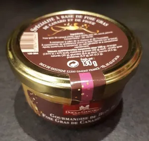 Spécialité à base de foie gras de canard et de figue