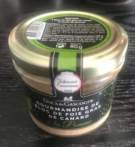 Gourmandise de bloc de foie gras de canard