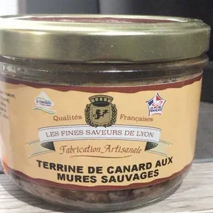 Terrine de canard aux mures sauvages