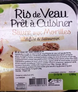 Ris de veau - Tendriade