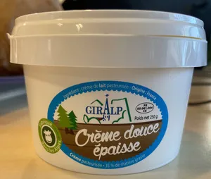 crème douce épaisse