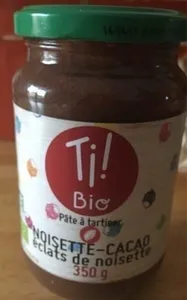 Noisette cacao eclats de noisette