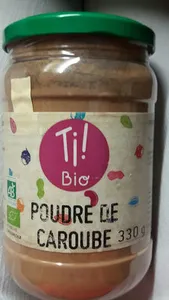 poudre de caroube non sucrée