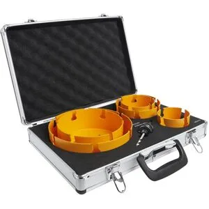 Ironside 100708 Hålsågsats 6 Delar, 86-210 Mm, Maskintillbehör & Förbrukning