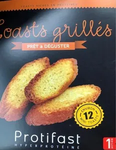 Toasts grillés