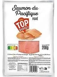 Saumon fumé TOP BUDGET 200g