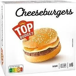 Cheeseburger top budget 750g