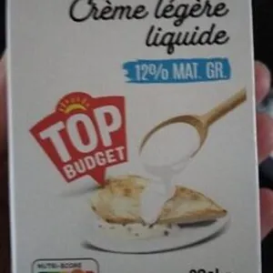 Crème légère liquide