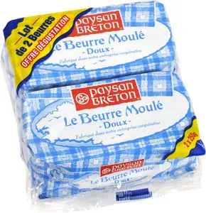 Paysan Breton - Beurre moulé doux - lot
