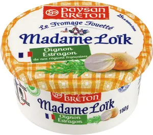Paysan Breton - Le Fromage Fouetté Madame Loïk - Oignon Estragon de nos régions françaises