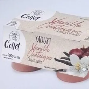 Yaourt vanille châtaigne