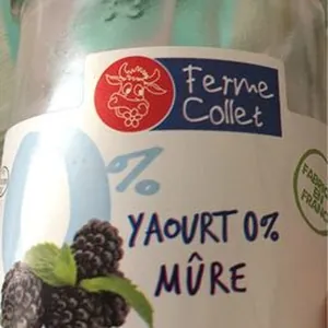 Yaourt 0% Mure